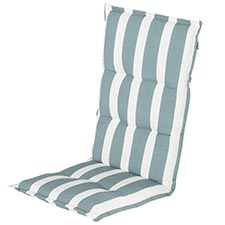 Tuinkussen hoge rug - Roma Lulu blue