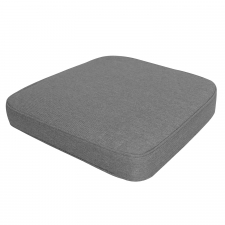 Zitkussen wicker universeel 48x48cm - Lisboa Dark grey (waterafstotend)