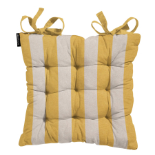 Zitkussen Toscane 46x46cm - Amora mustard