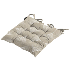 Zitkussen Toscane 46x46cm - Napels rondo taupe (waterafstotend)