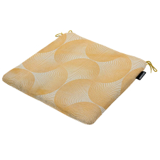 Zitkussen universal 40x40cm - Napels rondo mustard (waterafstotend)