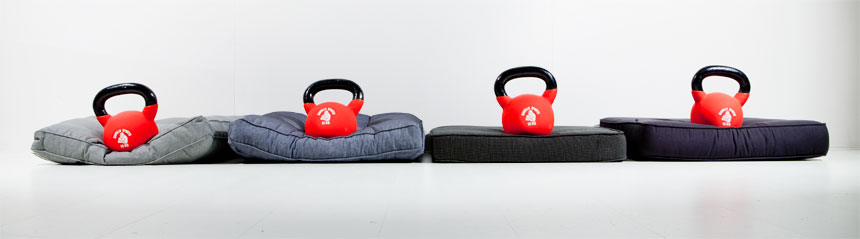 stevigheid loungekussens